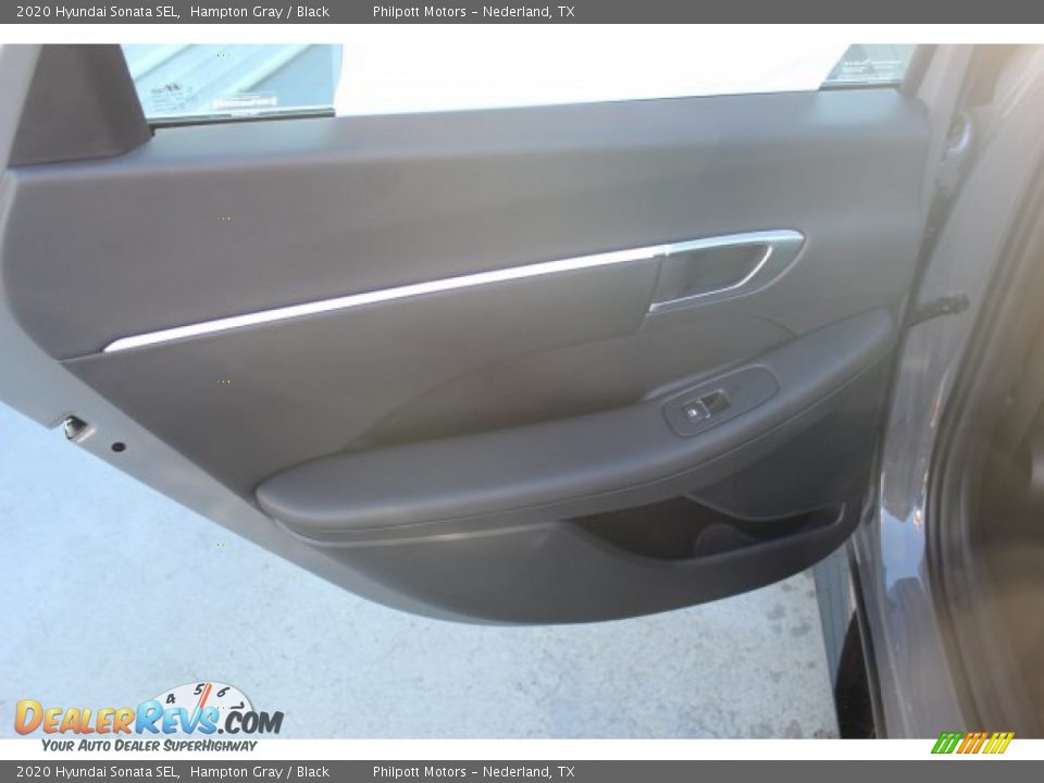 2020 Hyundai Sonata SEL Hampton Gray / Black Photo #20