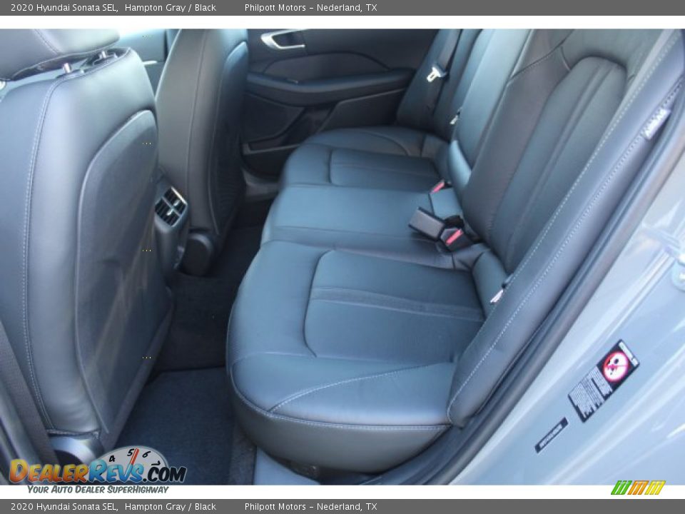 2020 Hyundai Sonata SEL Hampton Gray / Black Photo #21