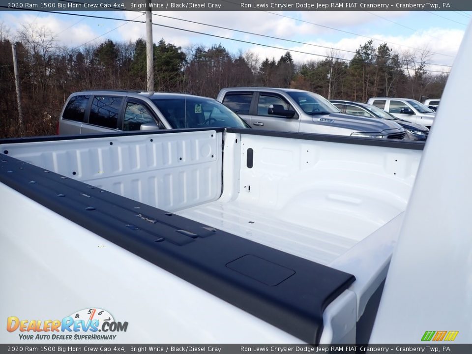 2020 Ram 1500 Big Horn Crew Cab 4x4 Bright White / Black/Diesel Gray Photo #13
