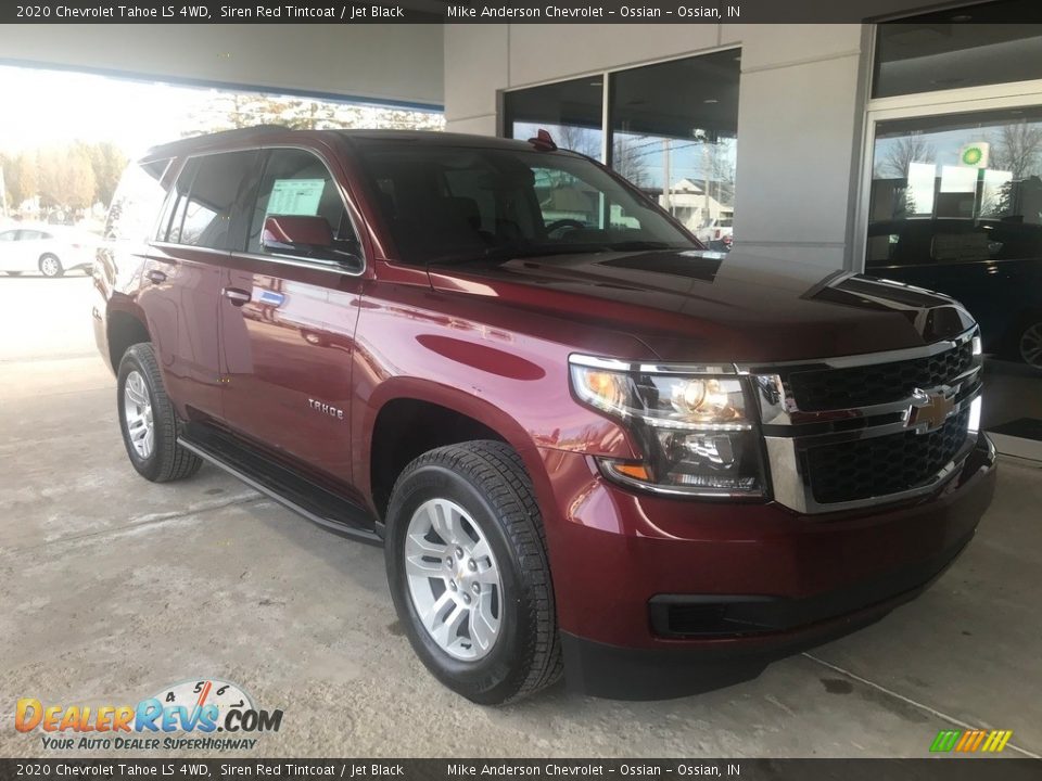 2020 Chevrolet Tahoe LS 4WD Siren Red Tintcoat / Jet Black Photo #1