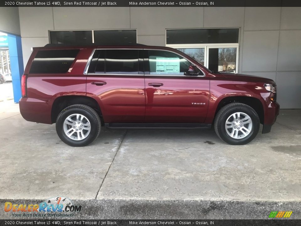 2020 Chevrolet Tahoe LS 4WD Siren Red Tintcoat / Jet Black Photo #2