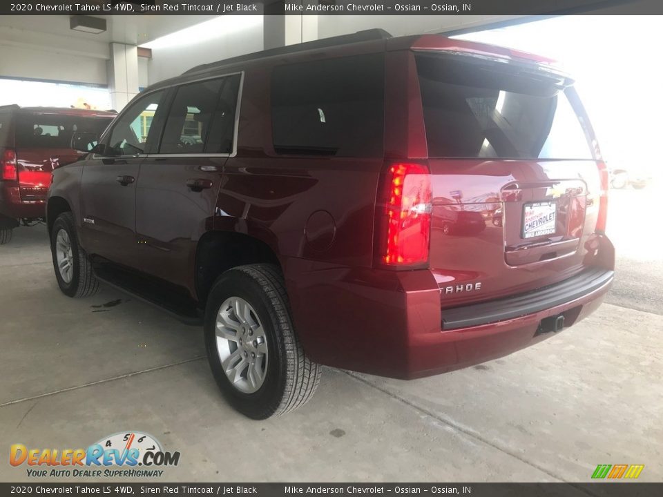 2020 Chevrolet Tahoe LS 4WD Siren Red Tintcoat / Jet Black Photo #5