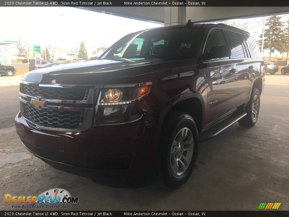 2020 Chevrolet Tahoe LS 4WD Siren Red Tintcoat / Jet Black Photo #6