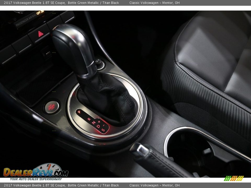 2017 Volkswagen Beetle 1.8T SE Coupe Bottle Green Metallic / Titan Black Photo #11