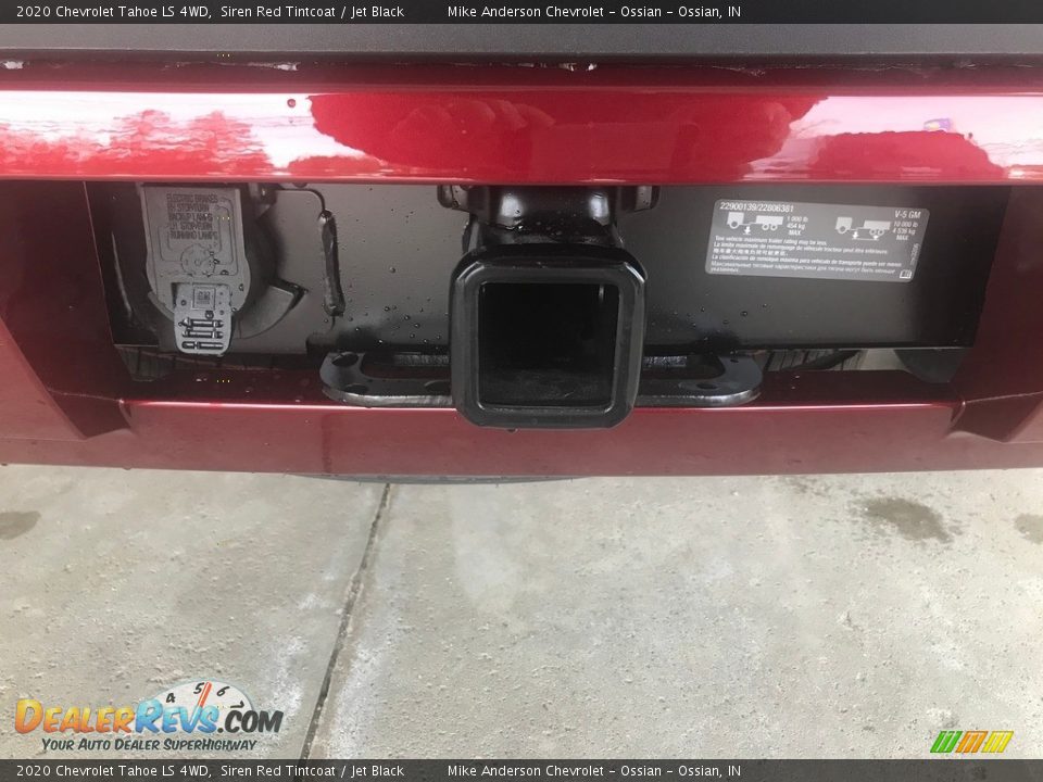 2020 Chevrolet Tahoe LS 4WD Siren Red Tintcoat / Jet Black Photo #10