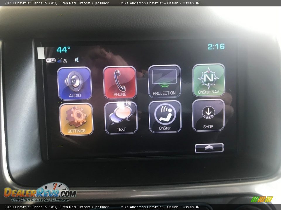 2020 Chevrolet Tahoe LS 4WD Siren Red Tintcoat / Jet Black Photo #20