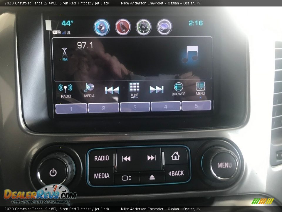 2020 Chevrolet Tahoe LS 4WD Siren Red Tintcoat / Jet Black Photo #21