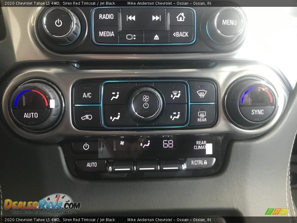 2020 Chevrolet Tahoe LS 4WD Siren Red Tintcoat / Jet Black Photo #22