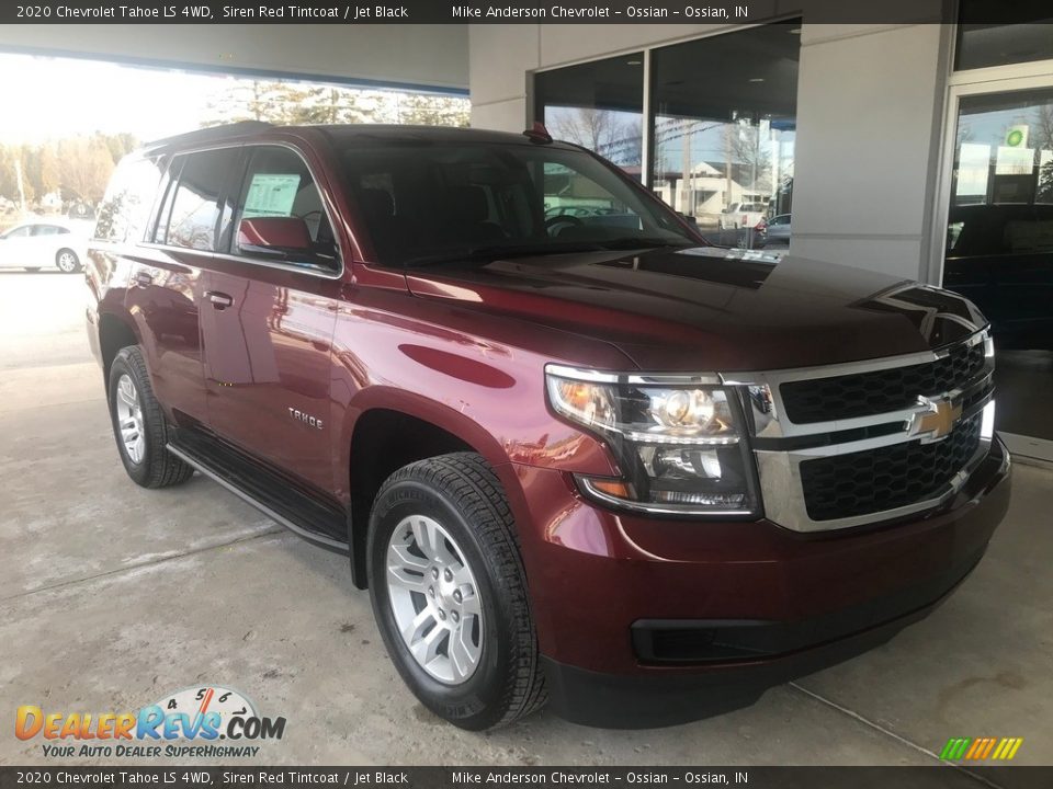 2020 Chevrolet Tahoe LS 4WD Siren Red Tintcoat / Jet Black Photo #1