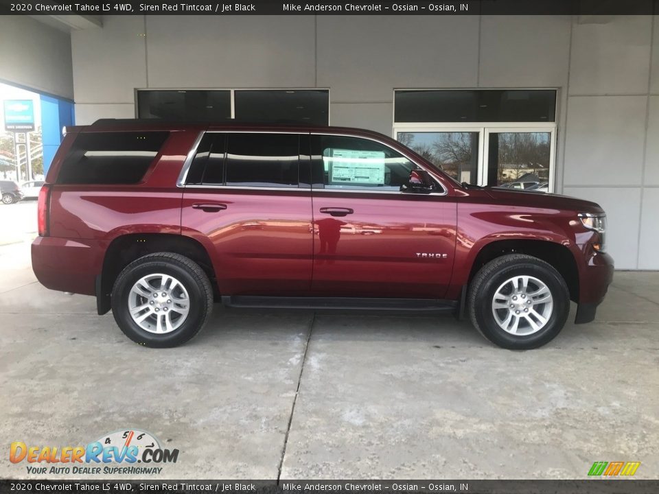2020 Chevrolet Tahoe LS 4WD Siren Red Tintcoat / Jet Black Photo #2