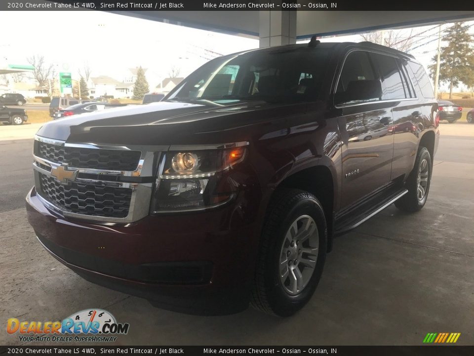 2020 Chevrolet Tahoe LS 4WD Siren Red Tintcoat / Jet Black Photo #6