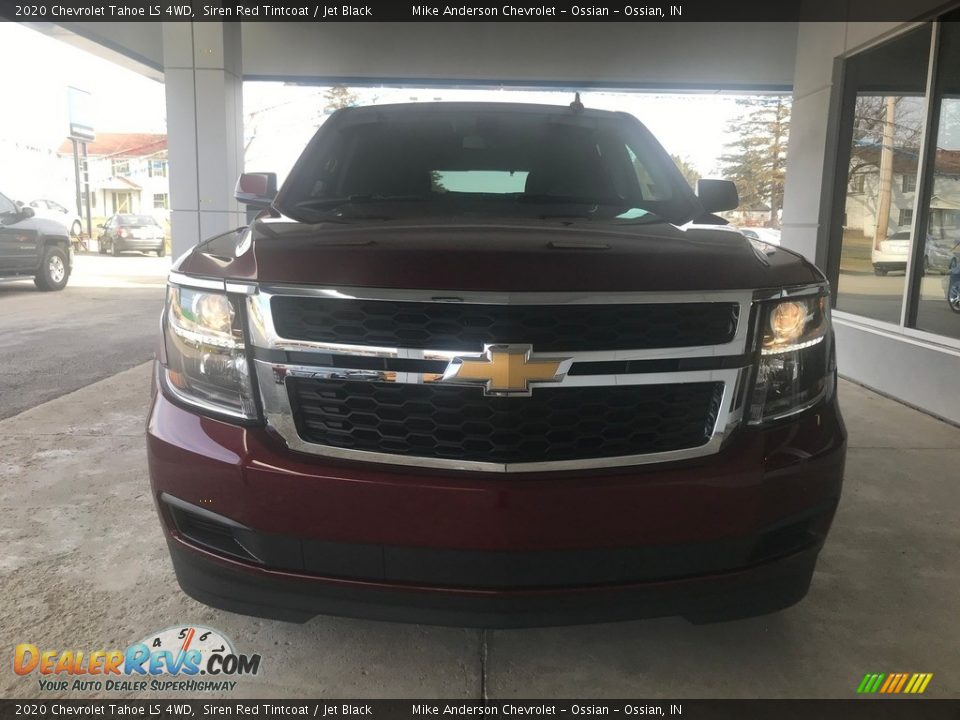 2020 Chevrolet Tahoe LS 4WD Siren Red Tintcoat / Jet Black Photo #7
