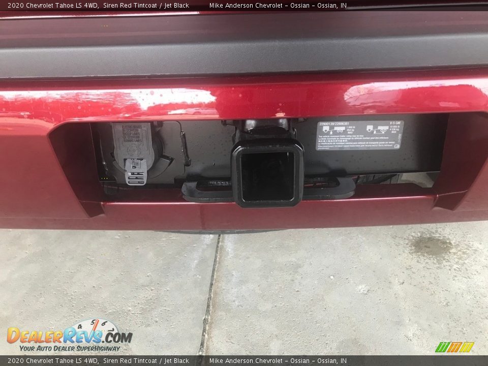 2020 Chevrolet Tahoe LS 4WD Siren Red Tintcoat / Jet Black Photo #11