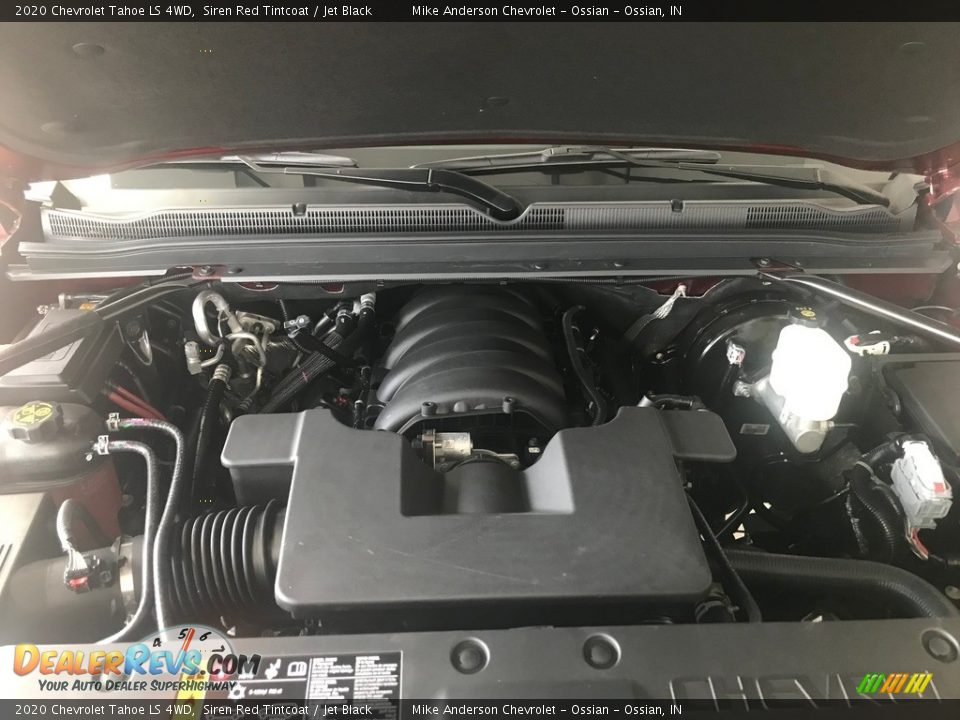 2020 Chevrolet Tahoe LS 4WD Siren Red Tintcoat / Jet Black Photo #14
