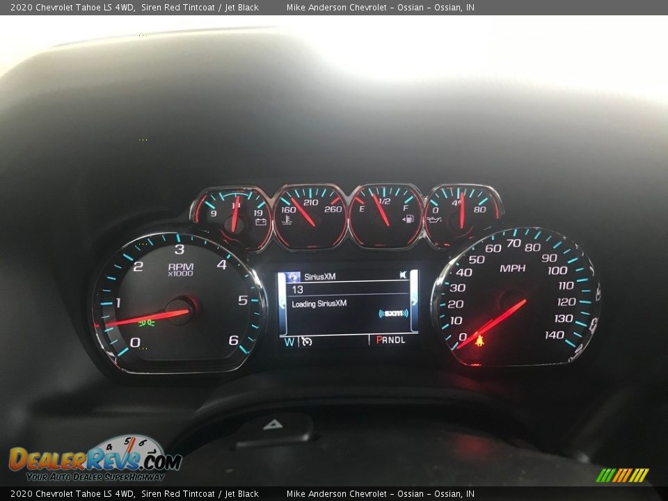 2020 Chevrolet Tahoe LS 4WD Siren Red Tintcoat / Jet Black Photo #17