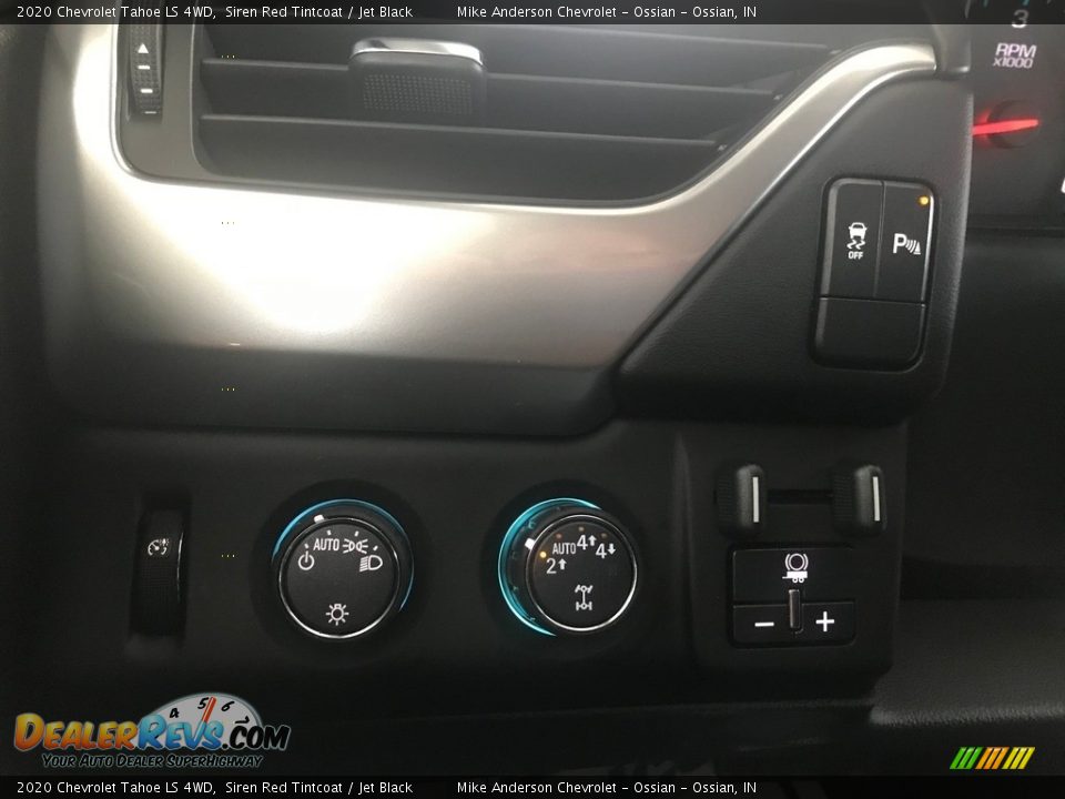 2020 Chevrolet Tahoe LS 4WD Siren Red Tintcoat / Jet Black Photo #18