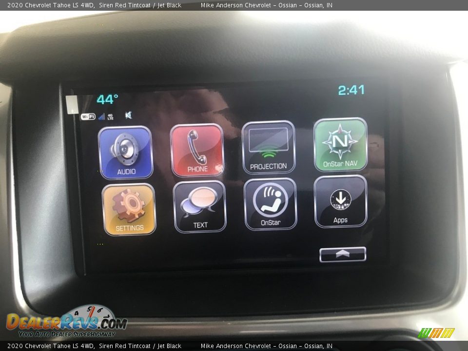 2020 Chevrolet Tahoe LS 4WD Siren Red Tintcoat / Jet Black Photo #21