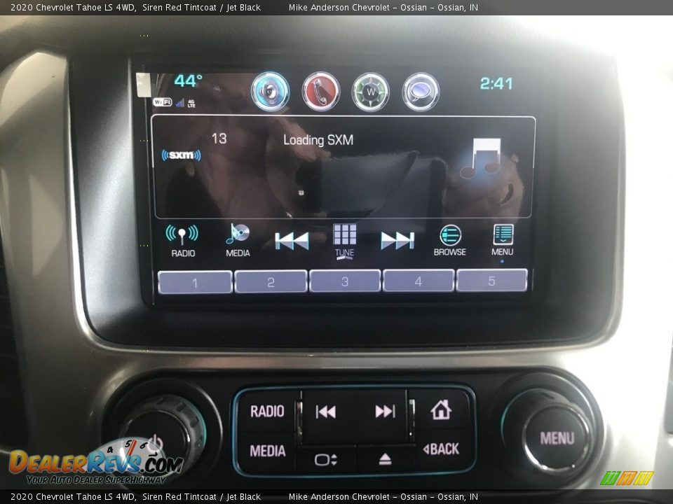 2020 Chevrolet Tahoe LS 4WD Siren Red Tintcoat / Jet Black Photo #22