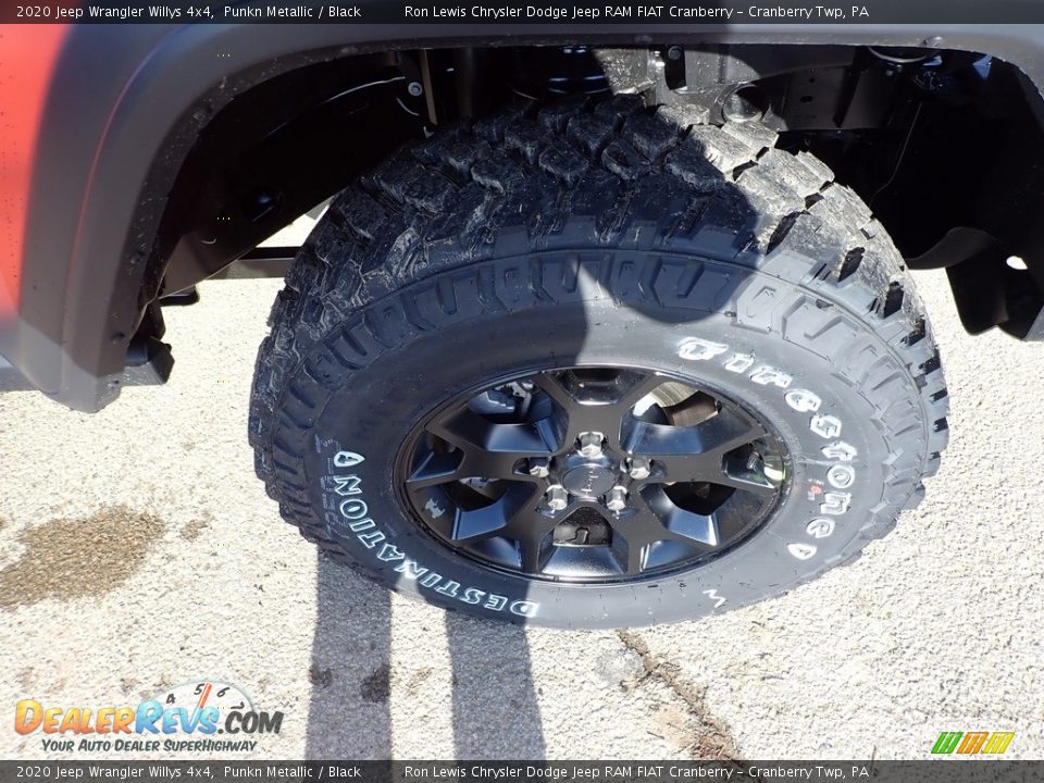 2020 Jeep Wrangler Willys 4x4 Punkn Metallic / Black Photo #9