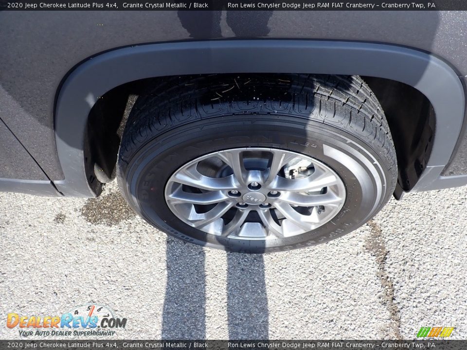 2020 Jeep Cherokee Latitude Plus 4x4 Granite Crystal Metallic / Black Photo #9