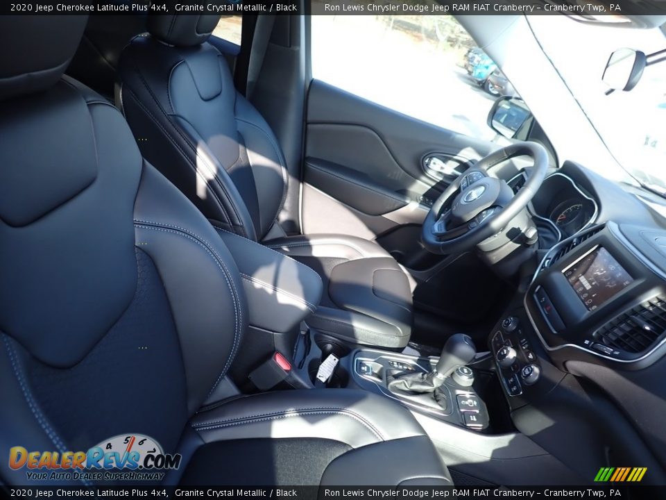 2020 Jeep Cherokee Latitude Plus 4x4 Granite Crystal Metallic / Black Photo #10