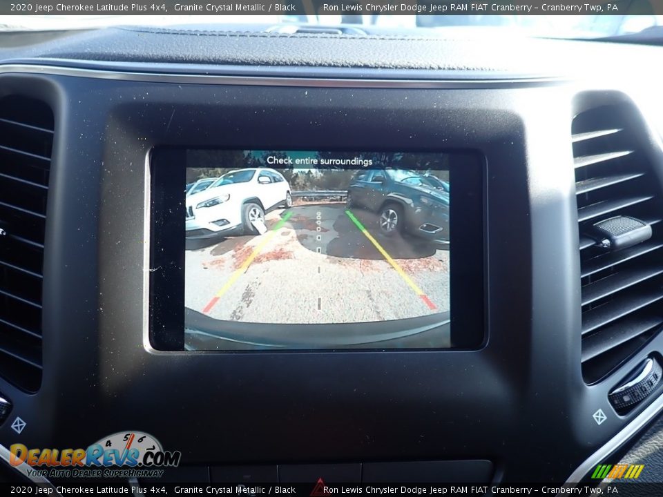 2020 Jeep Cherokee Latitude Plus 4x4 Granite Crystal Metallic / Black Photo #19