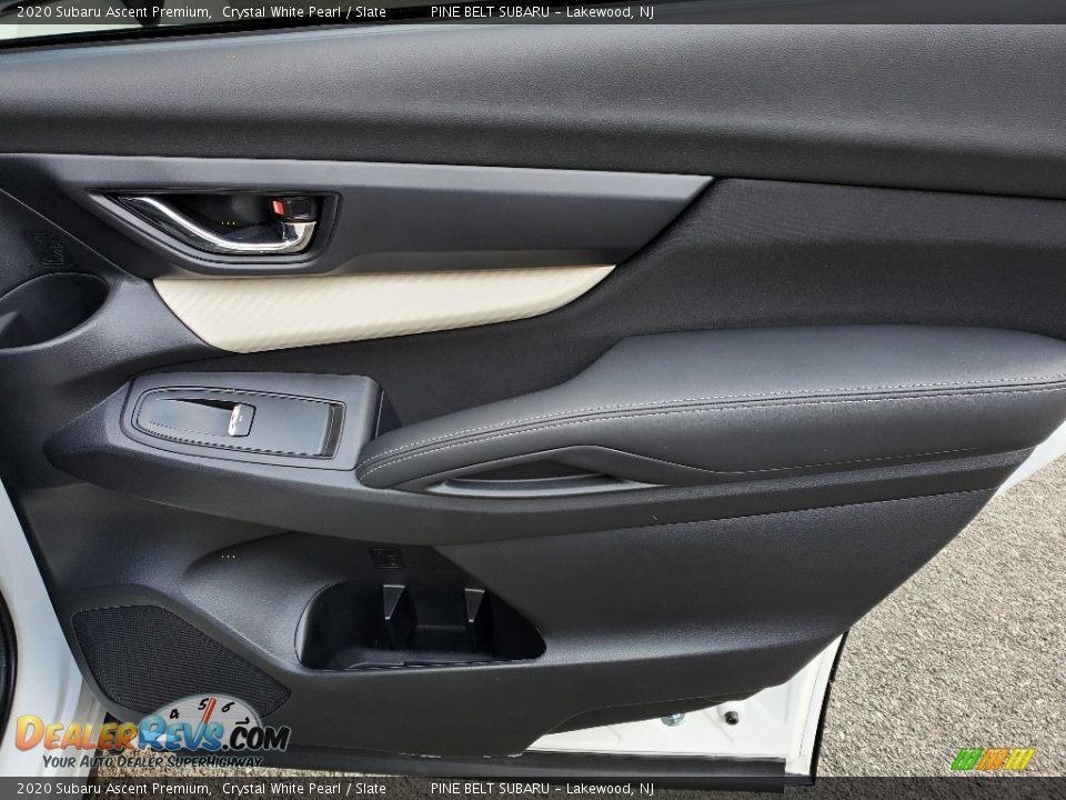 2020 Subaru Ascent Premium Crystal White Pearl / Slate Photo #20