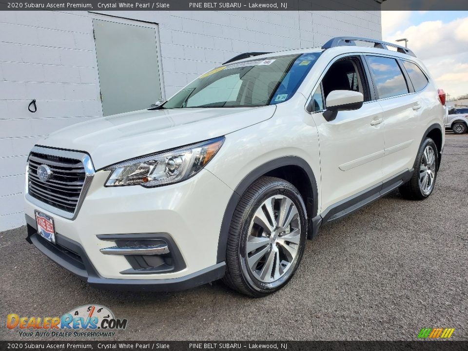 2020 Subaru Ascent Premium Crystal White Pearl / Slate Photo #33