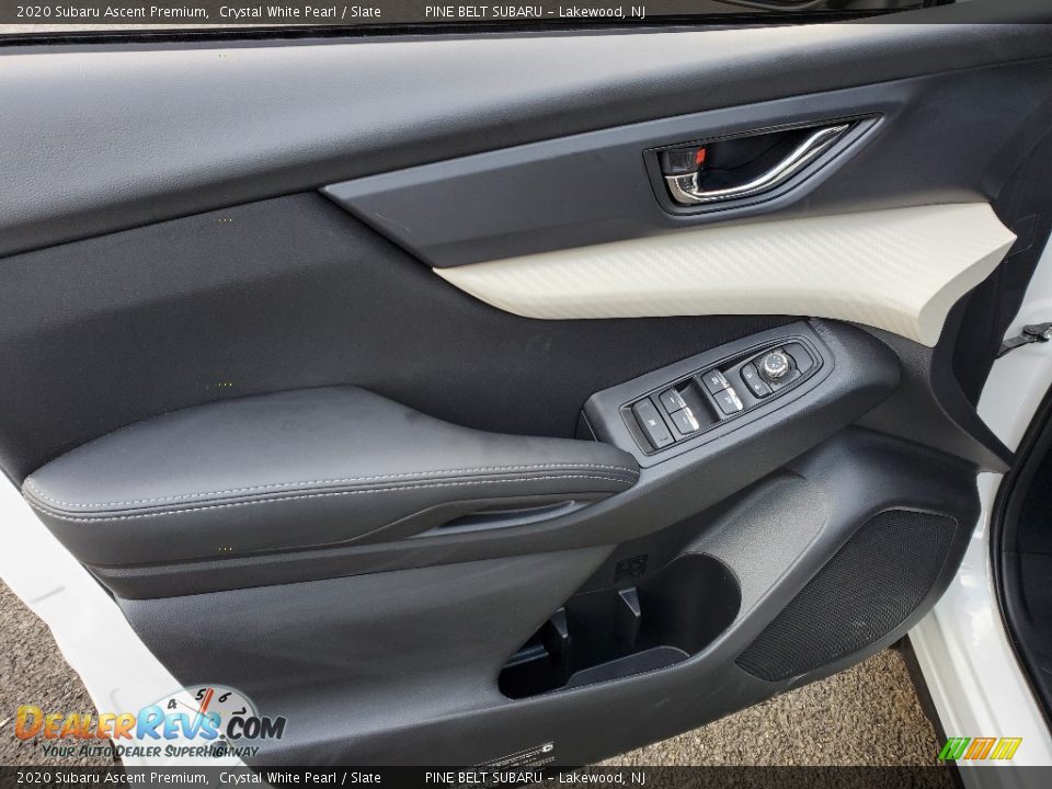2020 Subaru Ascent Premium Crystal White Pearl / Slate Photo #34