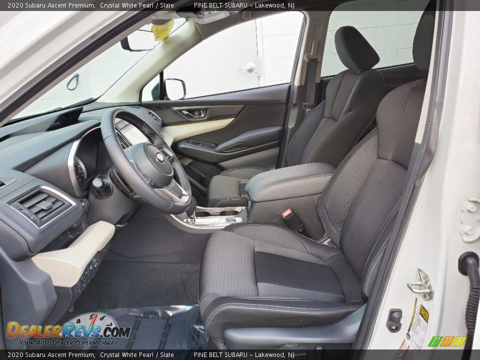 2020 Subaru Ascent Premium Crystal White Pearl / Slate Photo #36