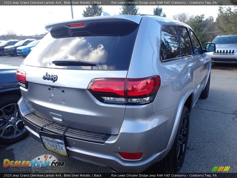 2020 Jeep Grand Cherokee Laredo 4x4 Billet Silver Metallic / Black Photo #5
