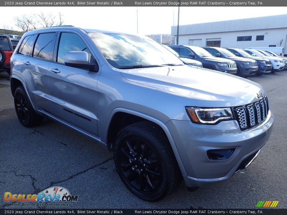 2020 Jeep Grand Cherokee Laredo 4x4 Billet Silver Metallic / Black Photo #7