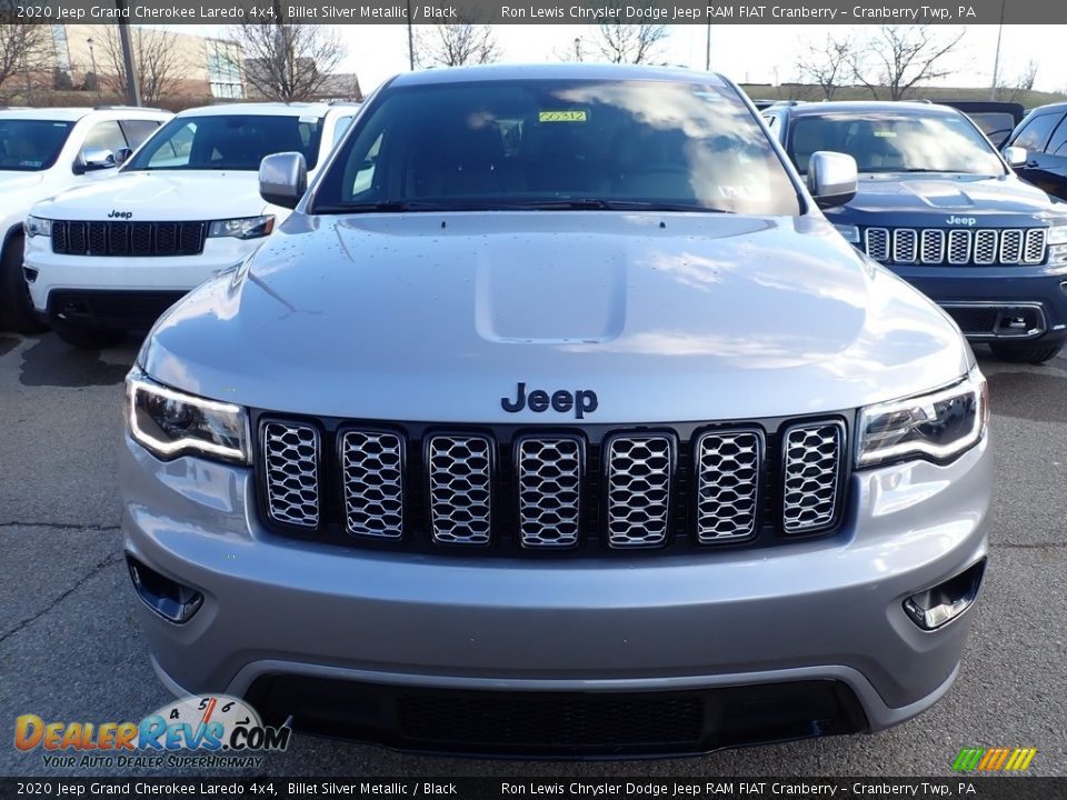 2020 Jeep Grand Cherokee Laredo 4x4 Billet Silver Metallic / Black Photo #8