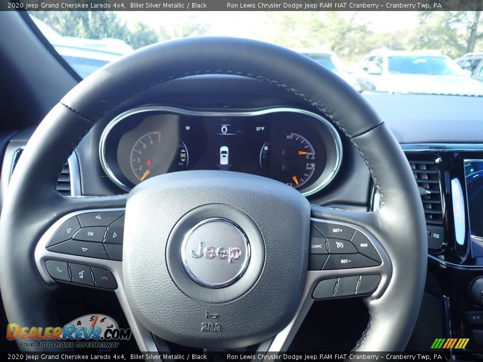 2020 Jeep Grand Cherokee Laredo 4x4 Billet Silver Metallic / Black Photo #20