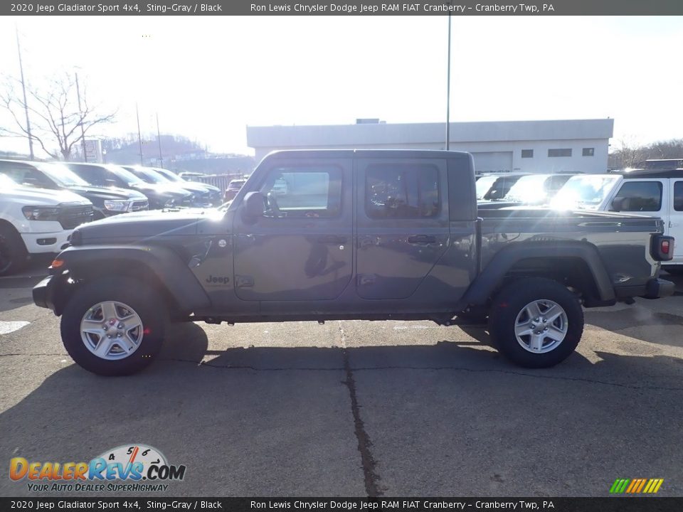 2020 Jeep Gladiator Sport 4x4 Sting-Gray / Black Photo #2