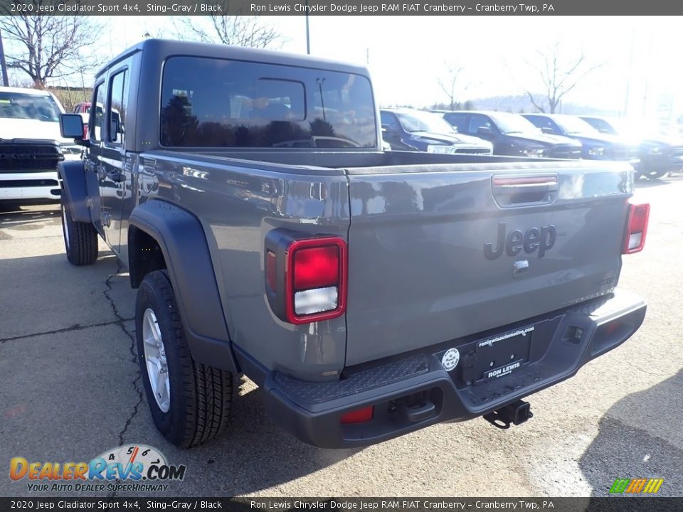 2020 Jeep Gladiator Sport 4x4 Sting-Gray / Black Photo #3