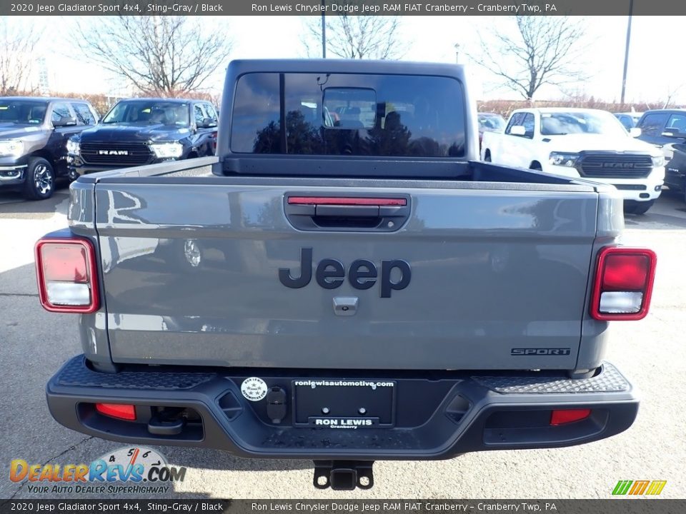 2020 Jeep Gladiator Sport 4x4 Sting-Gray / Black Photo #4