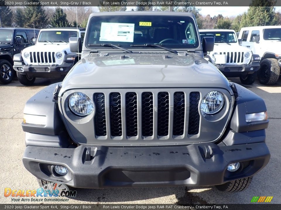 2020 Jeep Gladiator Sport 4x4 Sting-Gray / Black Photo #8