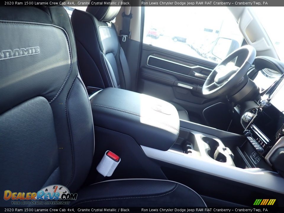 2020 Ram 1500 Laramie Crew Cab 4x4 Granite Crystal Metallic / Black Photo #10