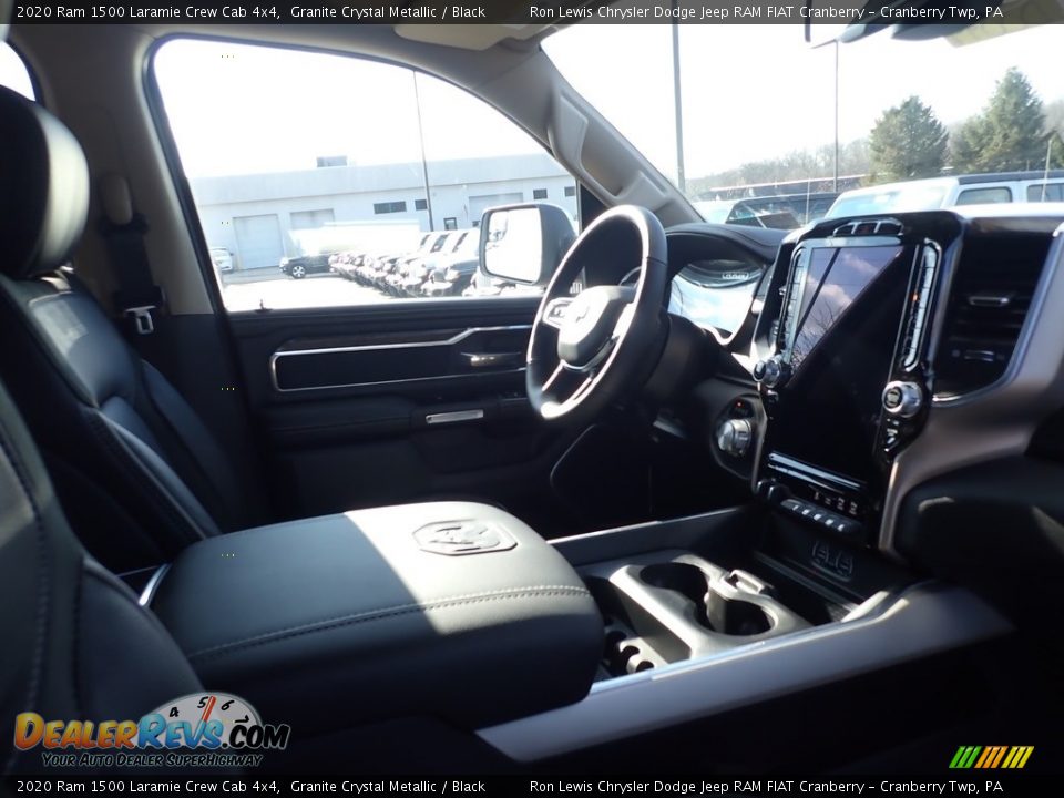 2020 Ram 1500 Laramie Crew Cab 4x4 Granite Crystal Metallic / Black Photo #11