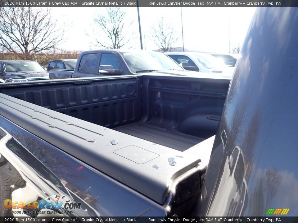 2020 Ram 1500 Laramie Crew Cab 4x4 Granite Crystal Metallic / Black Photo #12
