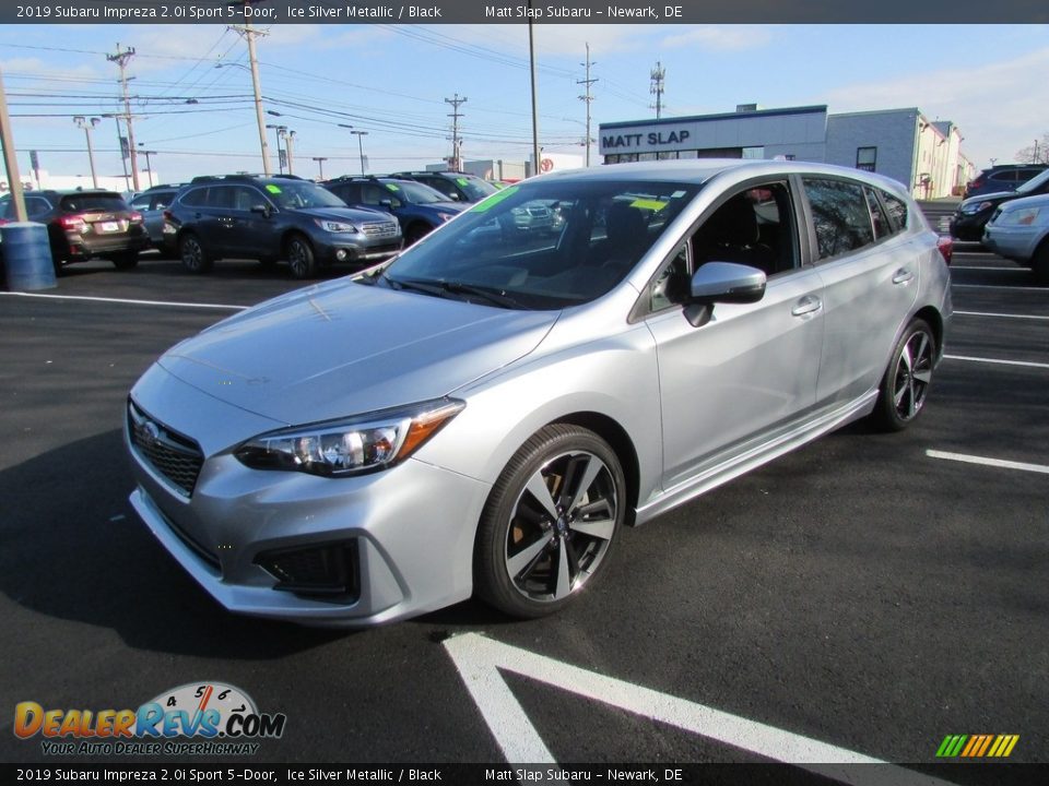 2019 Subaru Impreza 2.0i Sport 5-Door Ice Silver Metallic / Black Photo #2