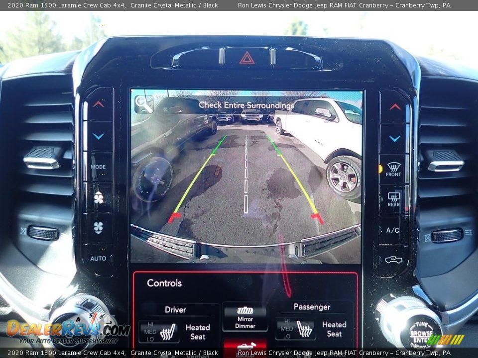 2020 Ram 1500 Laramie Crew Cab 4x4 Granite Crystal Metallic / Black Photo #17