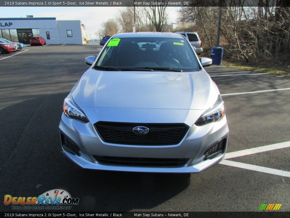 2019 Subaru Impreza 2.0i Sport 5-Door Ice Silver Metallic / Black Photo #3