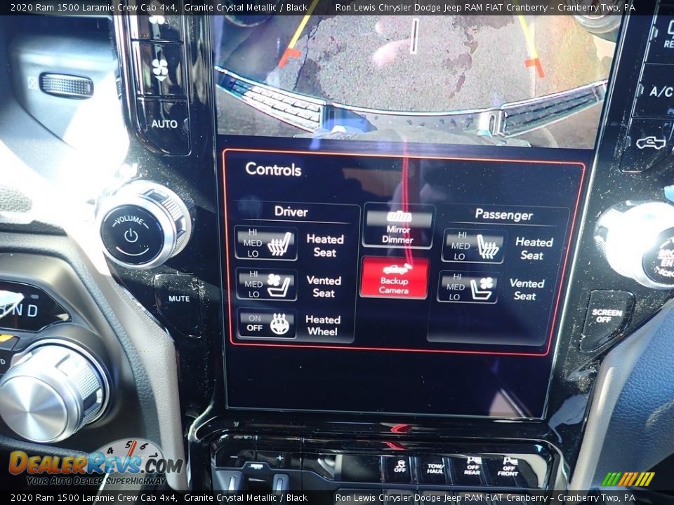 2020 Ram 1500 Laramie Crew Cab 4x4 Granite Crystal Metallic / Black Photo #18