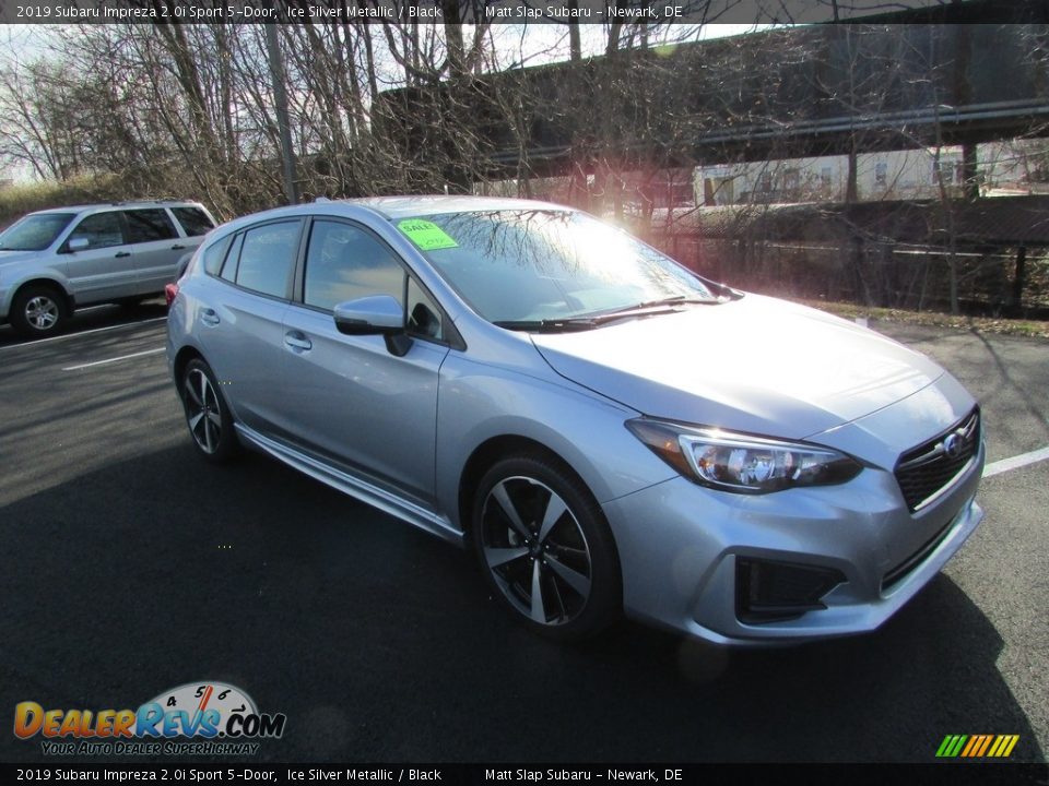 2019 Subaru Impreza 2.0i Sport 5-Door Ice Silver Metallic / Black Photo #4