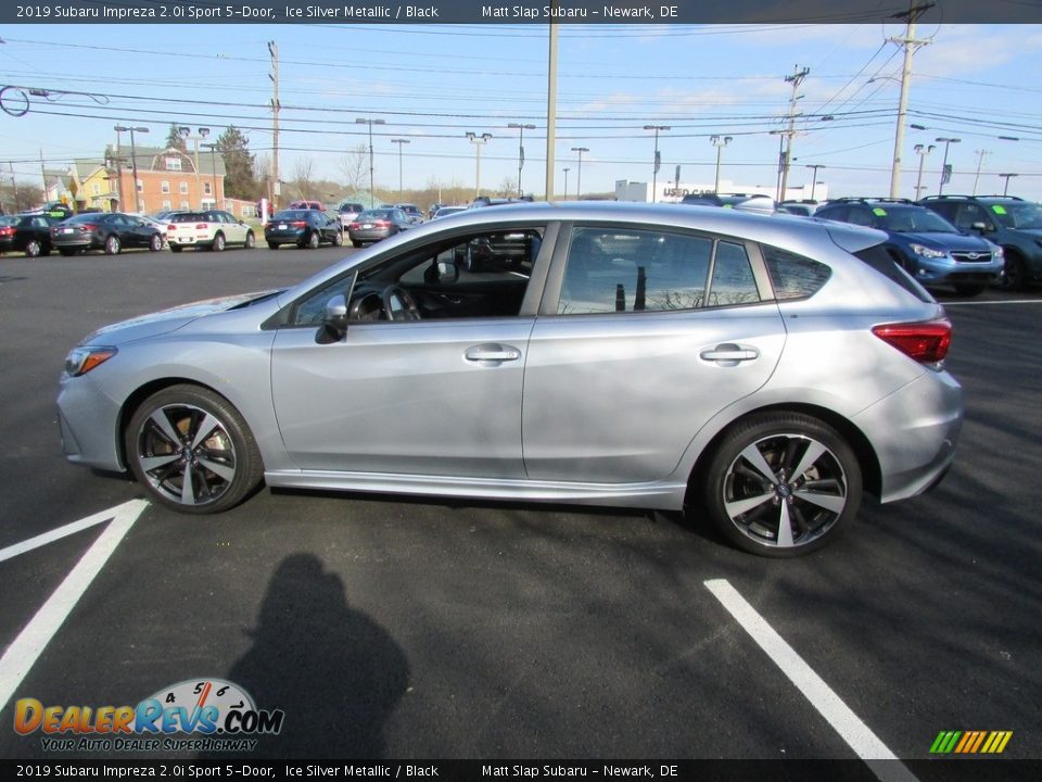 2019 Subaru Impreza 2.0i Sport 5-Door Ice Silver Metallic / Black Photo #9