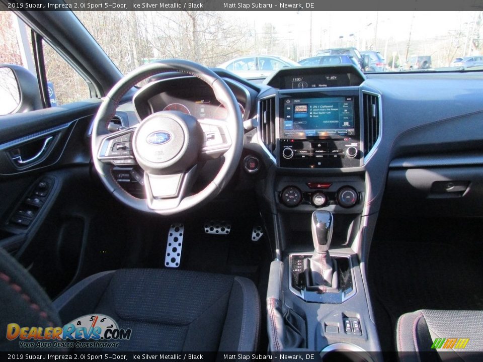 2019 Subaru Impreza 2.0i Sport 5-Door Ice Silver Metallic / Black Photo #10