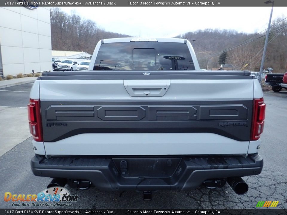 2017 Ford F150 SVT Raptor SuperCrew 4x4 Avalanche / Black Photo #3