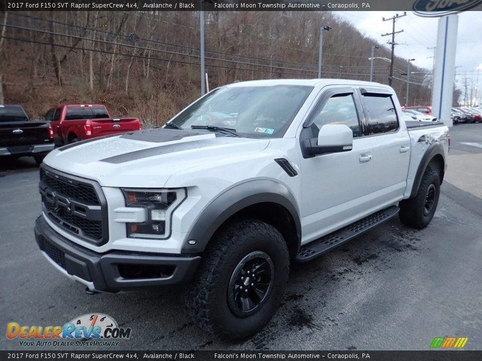 2017 Ford F150 SVT Raptor SuperCrew 4x4 Avalanche / Black Photo #6